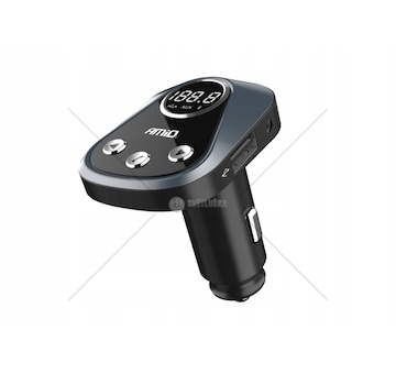 FM transmiter s funkcí nabíječky 2,4 A