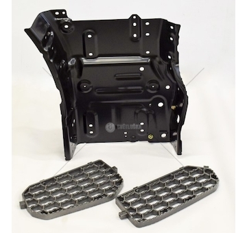 FOOTBOARD WALL RH - W/ PLATES - LOW CAB COVIND COV/R50/230