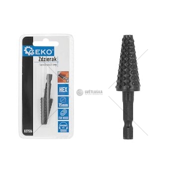 Fréza stopková do dřeva, kuželová GEKO