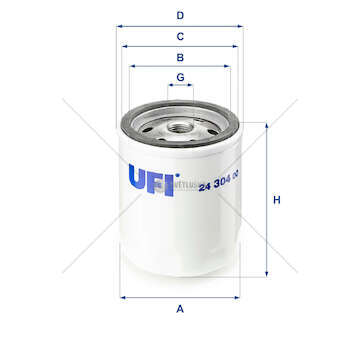 Fuel filter Filtro Diesel Ufi