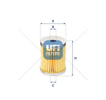 Fuel filter Filtro Diesel Ufi
