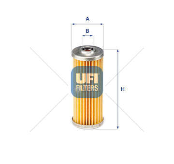Fuel filter Filtro Diesel Ufi