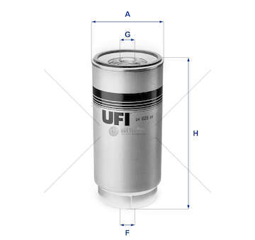 Fuel filter FORD CARGO Ufi