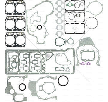 Full Gasket Set, engine D 0826 F/GF/OH - M/G 90 Victor Reinz