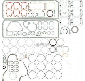 Full Gasket Set, engine D 2866/76LE/LF 2V X CIL. S/OR D.128 Victor Reinz