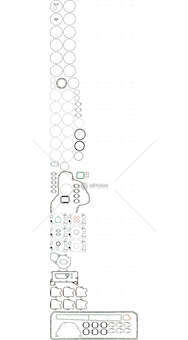 Full Gasket Set, engine D 2866 LUH20-21-22-26 EURO 2 D.128 Victor Reinz