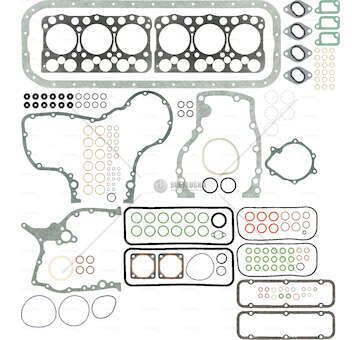Full Gasket Set, engine D 50 A/B - D 60 A - TD 50 A/B - Victor Reinz