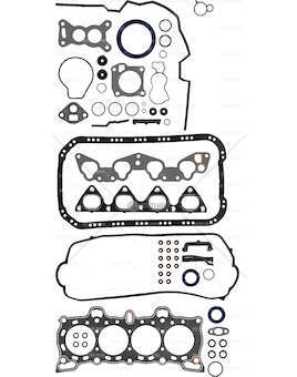 Full Gasket Set, engine D15B79 - D16A6 - D16A7 Victor Reinz