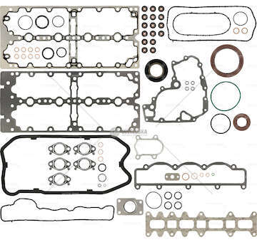 Full Gasket Set, engine F1AE0481 - DAILY/DUCATO 2.3JTD 16V Ø88 Victor Reinz