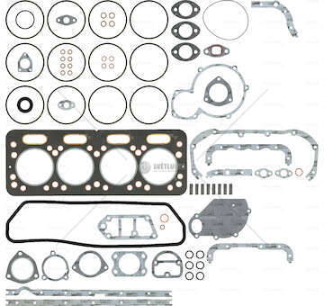 Full Gasket Set, engine OM CO3 D.110 Victor Reinz