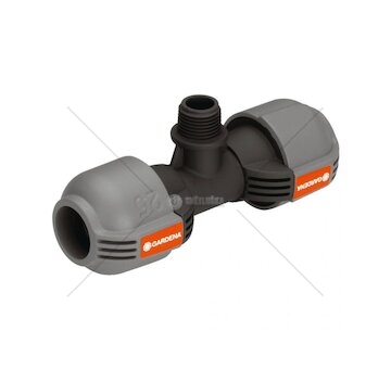 GARDENA T-kus 25 mm x vnější závit 1/2" 2786-20