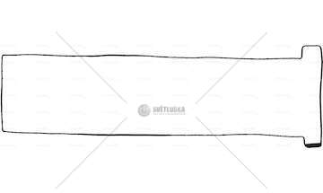 Gasket, cylinder head cover OM 470.903/906/908/910 - ACTROS Victor Reinz