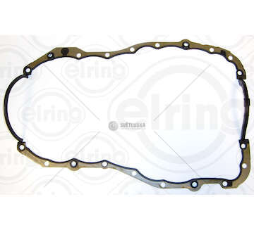 Gasket, oil sump DUSTER-1.6 16V/4X4/1.5DCI K9K (IN FERRO) Elring
