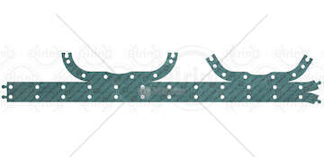 Gasket, oil sump TD 70 B/F/FS/G - F7 Elring
