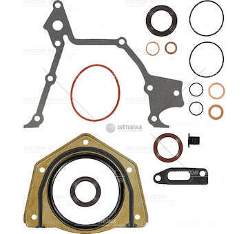 Gasket Set, crank case 145 146 147 155/6 1.4/6/8 2.0 188 A6.000 Victor Reinz