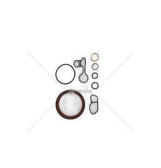 Gasket Set, crank case A 14 NEL/B 14 NEL - ASTRA J 1.4 TURBO Elring
