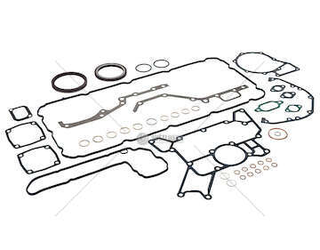 Gasket Set, crank case ACTROS - OM 942/522/542 Elring