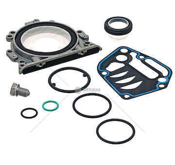 Gasket Set, crank case BORA/GOLF/PASSAT - AZG/AZH/AZJ/AZM/BAE/BAF/ Elring