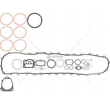 Gasket Set, crank case E.TECH400.18/18T/24/26 Victor Reinz