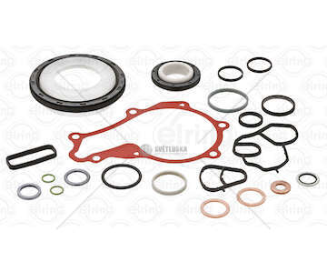 Gasket Set, crank case FIESTA/FOCUS 1.6 TDCI Elring