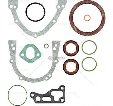 Gasket Set, crank case GOLF 1.9 TD 1X/AAC/ABL D. 79,76 Victor Reinz