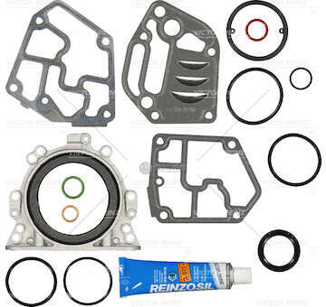 Gasket Set, crank case GOLF IV/A3 1.9 TDI Victor Reinz