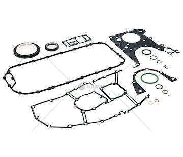Gasket Set, crank case M43 B16 (164E3)/M43 B19 (194E1) Elring