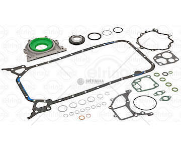 Gasket Set, crank case MB OM 601.942/943/970 - OM 661.940 Elring
