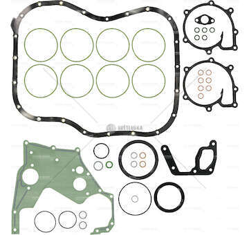 Gasket Set, crank case MIDLUM 150/180 - DCI 4B/4C >08 /01 D.102 Victor Reinz