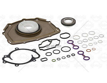 Gasket Set, crank case MO 642.910>992 - C/E-CLASS 320CDI W/OIL SEAL Elring