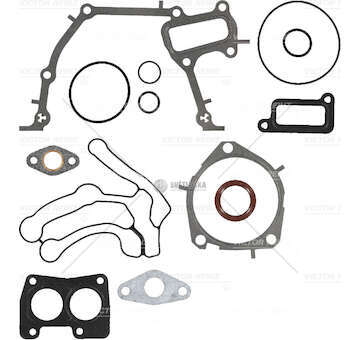 Gasket Set, crank case PUNTO/MULTIPLA/STILO 1.9 JTD Victor Reinz