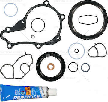 Gasket Set, crank case SCUDO/JUMPY/FOCUS/MINI E4 9HU D.75,0 Victor Reinz