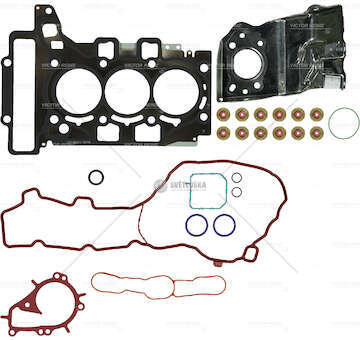 Gasket Set, cylinder head HNX/HNY/HNZ - C3/C4/308/5008 1.2 Victor Reinz