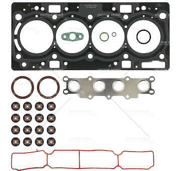 Gasket Set, cylinder head JQDA/B-JQGA-JQMA/B-JTBA/B-JTDA/B - JTJA/B/C- Victor Reinz