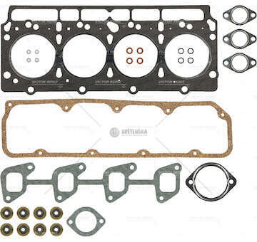 Gasket Set, cylinder head TRANSIT 2.5 D - 4AB/4BA/4BC 1988->1991 Victor Reinz