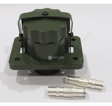 GNIAZDO ELEKTR.2-POLOWE ALU SERTPLAS E4702