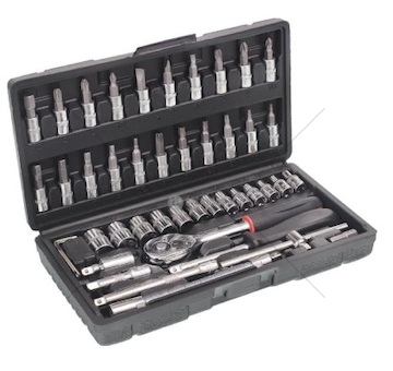 Gola sada 46ks ráčna 1/4