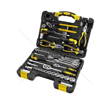 Gola sada nářadí CrV 65 ks FDG 5003-65R FIELDMANN