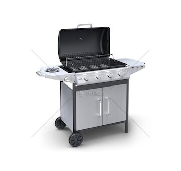 Gril zahradní plynový MASTER CHEEF pojízdný CATTARA