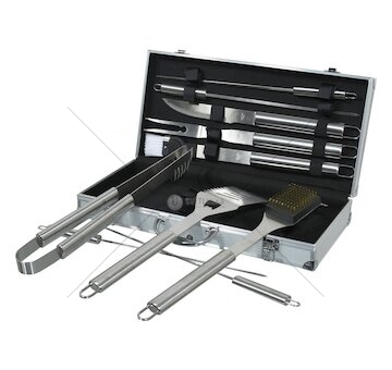Grilovací nářadí sada 11ks ALU kufřík