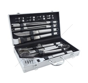 Grilovací nářadí sada 18ks ALU kufřík