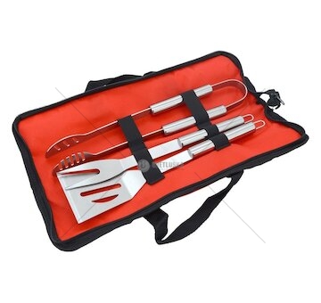 Grilovací nářadí sada 3ks textil bag
