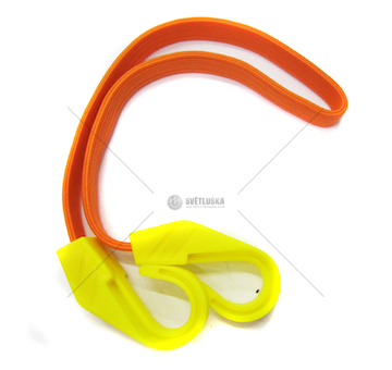 Guma upínací 0,6m/16mm žluté háky