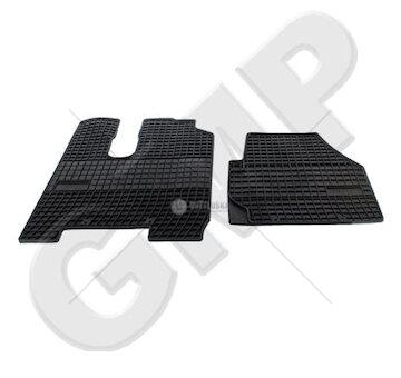 Gumové koberce 2003-2008r MB ACTROS MP2, černé, CPL. 2p.