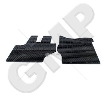 Gumové koberce 814 MB 1983-1998r,černé, kompl. 2p.