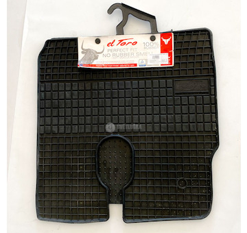 Gumové koberce MAN F90, F2000, L2000 s podporou, černé,  kompl. 2p.