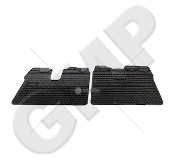 Gumové koberce MAN TGA, TGL, TGX, TGM s ložnicí od r.2000 , černé, kompl. 2p