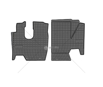 Gumové koberce MB ATEGO 2005r - černé, kpl. 2ks
