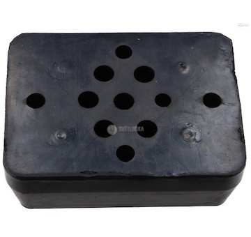 Gumový doraz 130x170x60 4 šrouby Res-Gum ZG-10.7