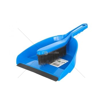 Gumový smetáček s lopatkou, antistatický GEKO